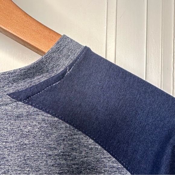 Men's 01.ALGO UV SPF 40 Moisture Wicking Performance Shirt LS Blue XL lot of 2 - Picture 4 of 10